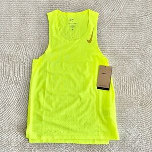 NWT Nike AeroSwift Neon Women's Dri-FIT ADV Running Singlet